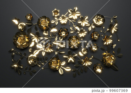 Mother's Day and Valentine's Day greeting card, 3D rendering of celebrations on special days. 99607369