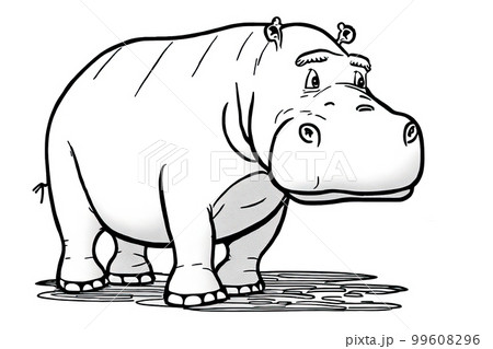 clip art hippo