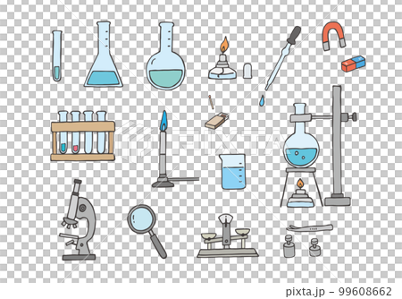 科學實驗相關手繪插畫集(彩色) 科學實驗相關手繪插畫集(彩色) 99608662