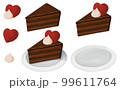 チョコレートケーキ分解組み立て式 99611764