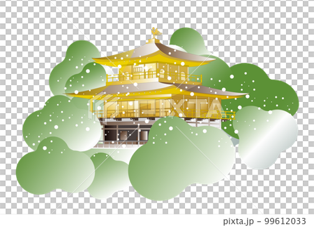 金閣寺。它是日本京都最受歡迎的旅遊景點之一。它也被註冊為世界遺產。 金閣寺。它是日本京都最受歡迎的旅遊景點之一。它也被註冊為世界遺產。 99612033
