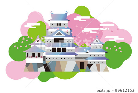 松本城の春夏秋冬。威風堂々とした天守閣。 松本城の春夏秋冬。威風堂々とした天守閣。 99612152