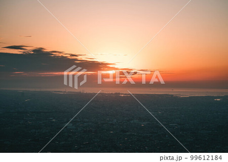 生駒山上の夕景5 99612184