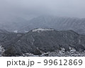 竹田城　雪景色 99612869