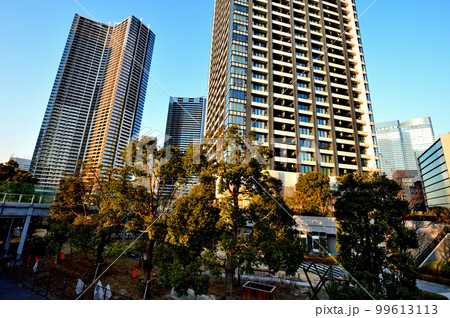 晴海・勝どき・月島エリアの高層マンション群の風景 99613113