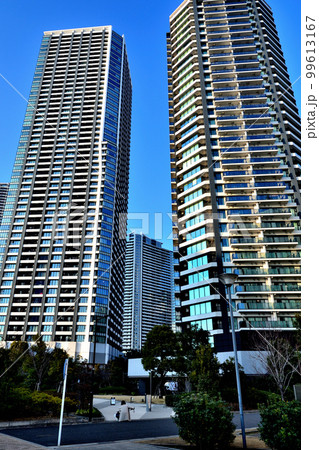 晴海・勝どき・月島エリアの高層マンション群の風景 晴海・勝どき・月島エリアの高層マンション群の風景 99613167