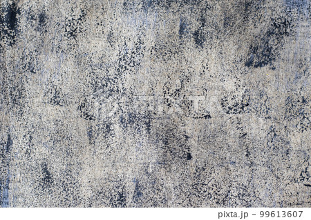 Beige old paper with black specks. Space for text or design 99613607