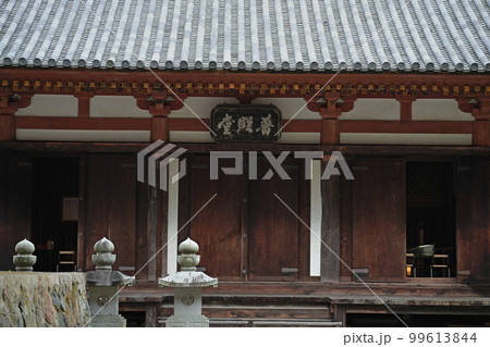 壺阪寺　礼堂　高取町　奈良 99613844
