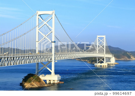 【徳島県】大鳴門橋と渦潮(鳴門の渦潮) 【徳島県】大鳴門橋と渦潮(鳴門の渦潮) 99614697