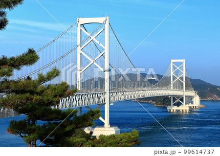 【徳島県】大鳴門橋と渦潮(鳴門の渦潮) 【徳島県】大鳴門橋と渦潮(鳴門の渦潮) 99614737