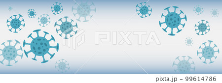 Banner, background concept about coronavirus outbreak in 2020. World Coronavirus Cell China Influenza Respiratory 99614786