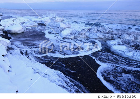 北海浜の波模様 北海浜の波模様 99615260
