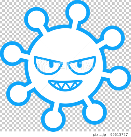 ウイルスのかわいいキャラクターイラスト 99615727