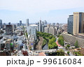 上空からの都会の街並み 99616084