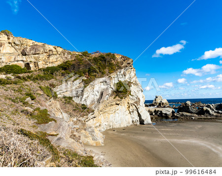 天然記念物 犬吠埼の白亜紀浅海堆積物 天然記念物 犬吠埼の白亜紀浅海堆積物 99616484