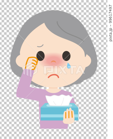 涙がでる女性 99617497