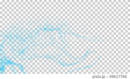 CGパーティクル　パーティクルの背景素材 99617766