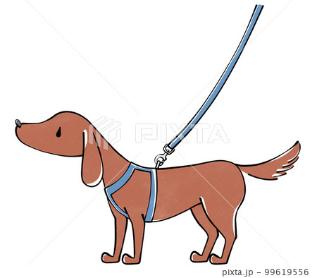 ライフルペーパー　ドッグデイズ　犬のイラストの絵 警察犬のテーマ画像 1 - Eps10 のベクトル図です。のイラスト