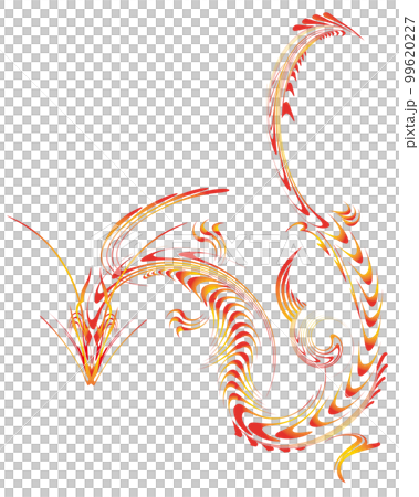 神獣　神龍　龍　イメージ　図案　イラスト 99620227