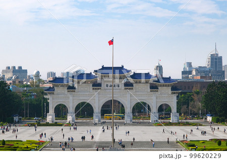台湾 台北市 中正紀念堂、自由広場 99620229