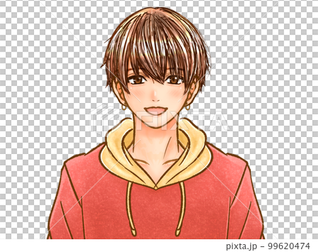 今時イケメンな大人男性のイラスト素材 今時イケメンな大人男性のイラスト素材 99620474