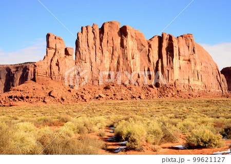 Scattered Snow Monument Valley Arizona USA Navajo Nation 99621127