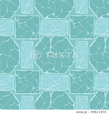 Cartoon game texture, ice surface seamless pattern. Game asset walls and environment background 99621850