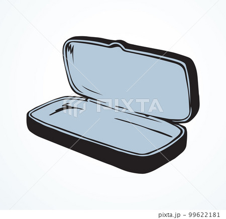 Glasses case. Vector drawing 99622181