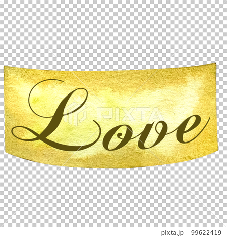 Watercolor note sign illustration 99622419