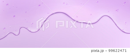 Clear liquid cosmetic gel texture 99622471