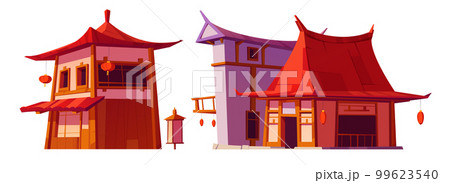 Asian architecture, traditional chinese houses 99623540