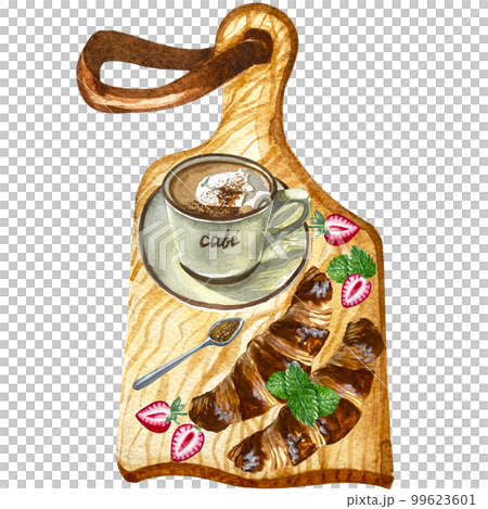 Watercolor coffee menu food meal foodstuff drink clipart Watercolor coffee menu food meal foodstuff drink clipart 99623601