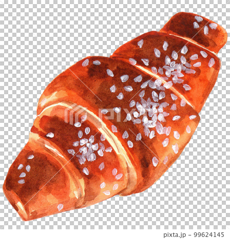 watercolor pastry clipart 99624145