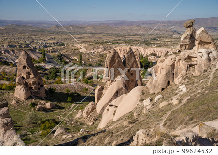 beautiful mountain scenery of Cappadocia 99624632