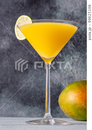 Frozen Mango Martini cocktail 99625106