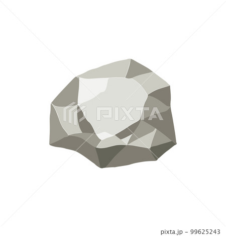 Rock boulder. Natural shape stone. vector illustration Rock boulder. Natural shape stone. vector illustration 99625243