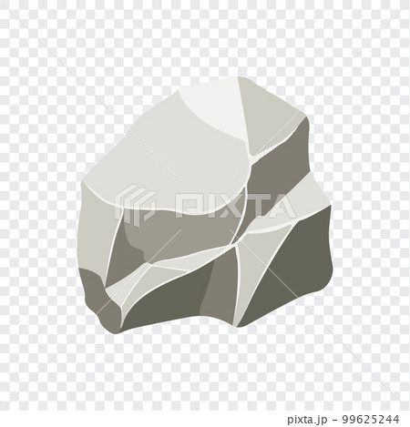 Rock boulder. Natural shape stone. vector illustration Rock boulder. Natural shape stone. vector illustration 99625244
