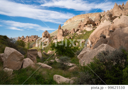 beautiful mountain scenery of Cappadocia 99625530