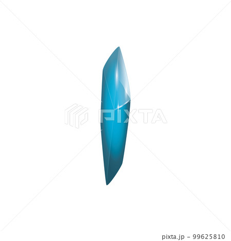 Crystal and natural mineral. Cartoon Magic Gemstone. Game asset. vector illustration 99625810