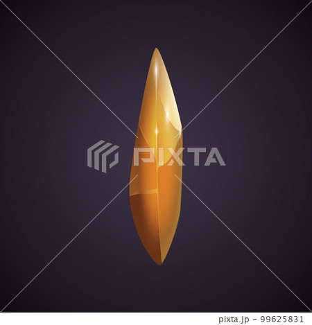 Crystal and natural mineral. Cartoon Magic Gemstone. Game asset. vector illustration 99625831