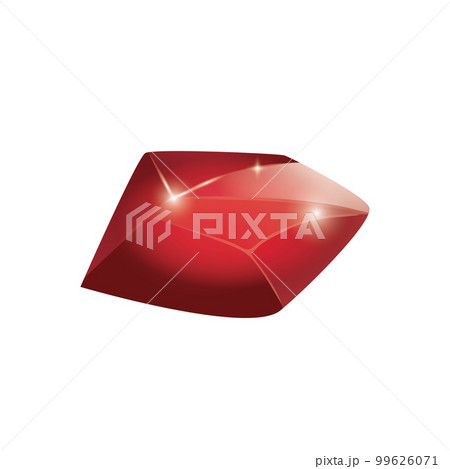 Crystal and natural mineral. Cartoon Magic Gemstone. Game asset. vector illustration 99626071