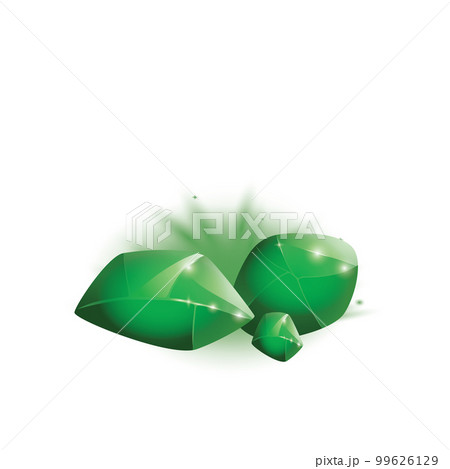 Crystals and natural minerals. Cartoon Magic Gemstones. Game assets. vector illustration 99626129