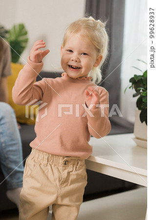 Cochlear implant system. Installation cochlear implant on child girl ear for restores hearing. Kid hears after hear return to normal Cochlear implant system. Installation cochlear implant on child girl ear for restores hearing. Kid hears after hear return to normal 99628937