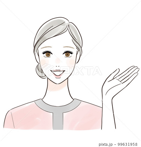案内するエステティシャン 99631958