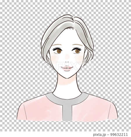 Esthetician smiling and looking sideways Esthetician smiling and looking sideways 99632211