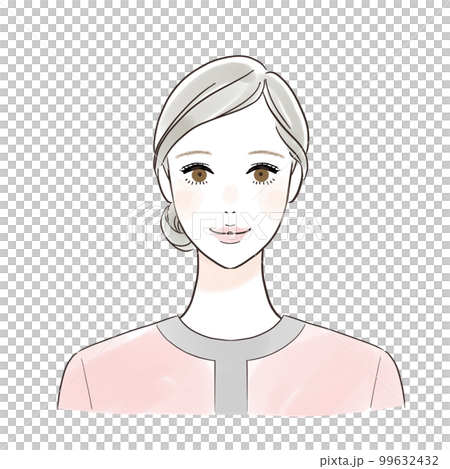 Esthetician smiling and looking at the front Esthetician smiling and looking at the front 99632432