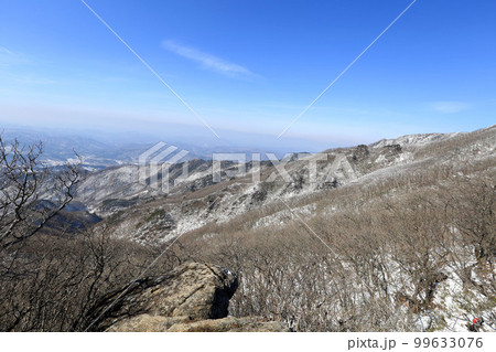 雪山 雪景色 霧氷 99633076