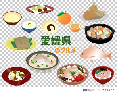 Ehime prefecture's food, specialties, specialties 99635377
