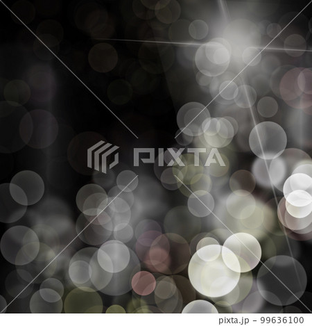 Abstract bokeh light with low light background illustration. Abstract bokeh light with low light background illustration. 99636100