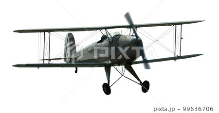 Sports aeroplane isolated on a clean white background 99636706